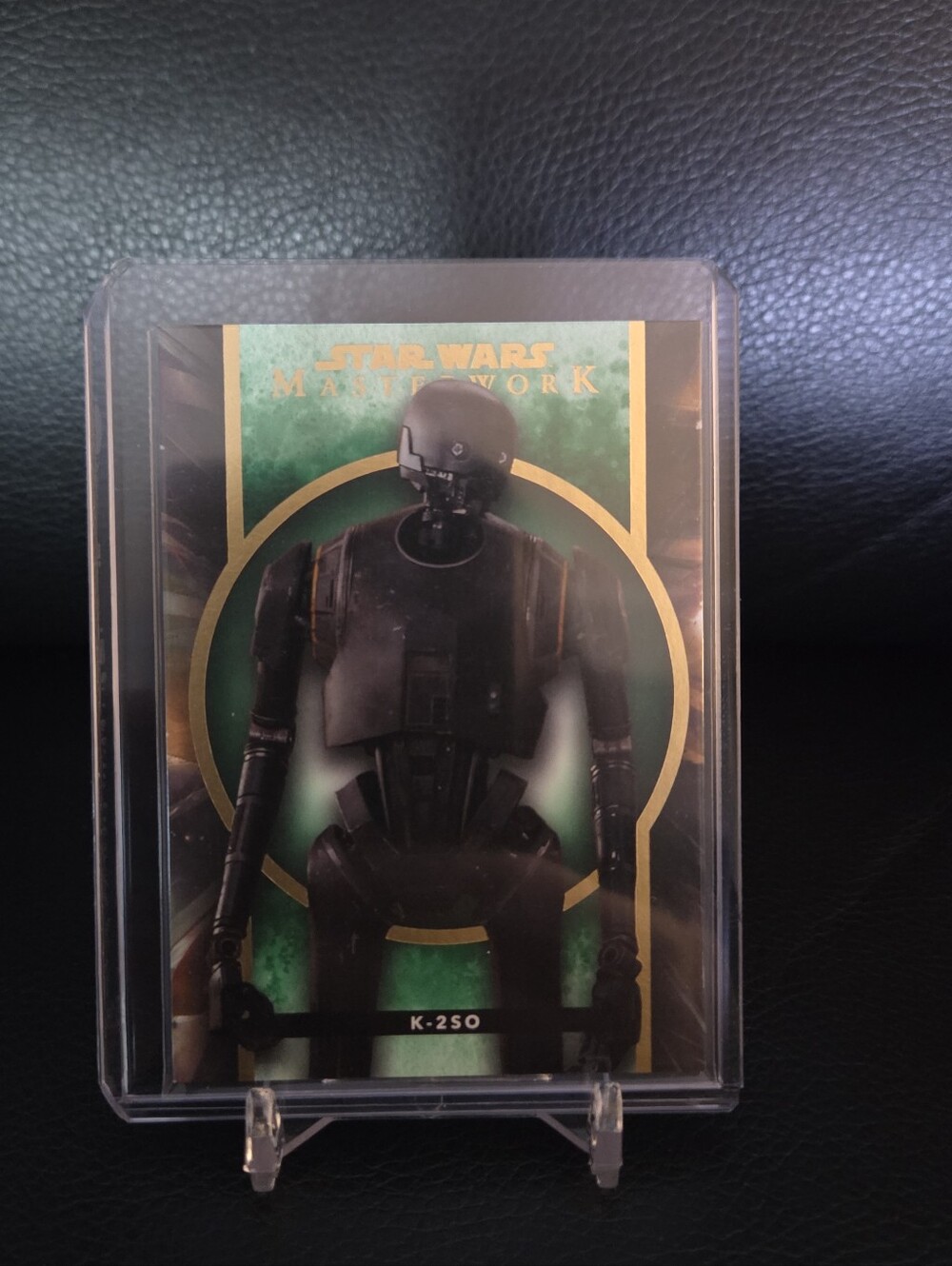 Topps Star Wars Rogue One K-2SO Green Parallel #54/99 Trading Card